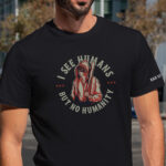 I See Humans But No Humanity Men's Classic Tee