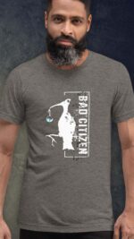 Bad Citizen Bird Eye Graphic Tee | Short-Sleeve Unisex T-Shirt - Image 2