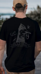 Hold Fast Nautical Graphic Tee - Image 3