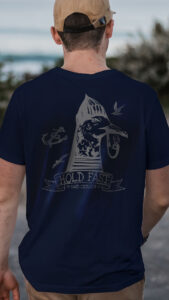 Hold Fast Nautical Graphic Tee - Image 6
