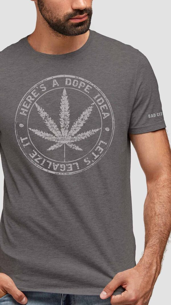 Here's A Dope Idea | Men's Graphic Tee - Image 5