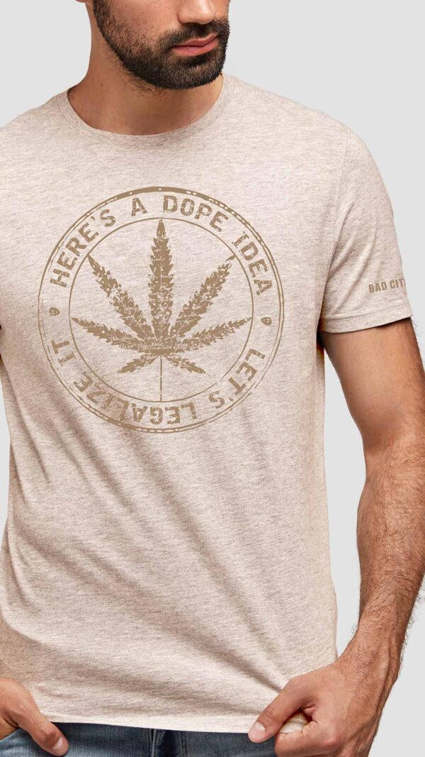 Here's A Dope Idea | Men's Graphic Tee - Image 10