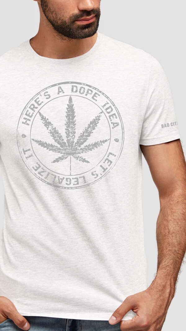 Here's A Dope Idea | Men's Graphic Tee - Image 7