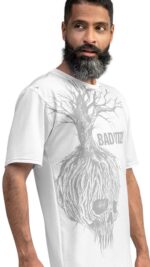 Skull Tree Men's White T-Shirt - Image 2