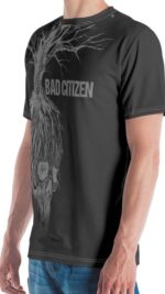 Skull Roots Men's Black T-shirt - Image 2