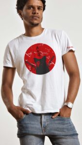 The Way Of The Warrior Pit Bull Dog Graphic Tee - Image 3