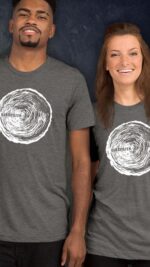 Bad Citizen Wood Grain Graphic T-Shirt - Image 2