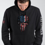 Punisher Skull American Flag Hoodie