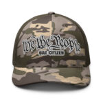 We The People | Bad Citizen | Camo Trucker Hat - Image 13