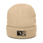 Florida Native | Bad Citizen Ribbed Knit Beanie - Image 4