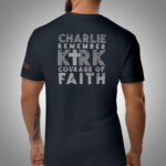 Charlie Kirk Remember Courage Of Faith | Are you a Bad Citizen | Debate Not Violence Crew Neck Graphic T-Shirt - Image 5
