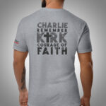 Charlie Kirk Remember Courage Of Faith | Are you a Bad Citizen | Debate Not Violence Crew Neck Graphic T-Shirt - Image 6